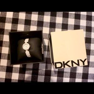 DKNY NY8644 Ceramic White Dial